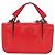 Borsa Convertible Fendi Secret Code F3 in Pelle Testurizzata Rosso - vista 2
