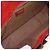 Borsa Convertible Fendi Secret Code F3 in Pelle Testurizzata Rosso - vista 5