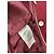 Blazer Gucci de lã borgonha com vivo branco e bordado de pássaro Bordeaux - vista 4