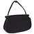Chanel Vintage Mademoiselle Top Handle Flap Quilted Jersey Small Nero - vista 2