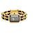 Chanel Première Uhr Goldfarbenes Metall Schwarzes Leder Golden - Ansicht 2