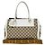 Gucci Trophy GG Canvas with Leather Small Marrone