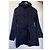 Trench coat blu navy per bambini Burberry con fodera Nova Check - vista 2