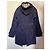 Trench coat blu navy per bambini Burberry con fodera Nova Check - vista 4