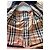 Trench coat blu navy per bambini Burberry con fodera Nova Check - vista 9