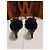 Fendi Satin-Sandalen Schwarz mit Schleife - Ansicht 2