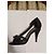 Fendi Satin-Sandalen Schwarz mit Schleife - Ansicht 4