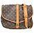Louis Vuitton Saumur Monogram Canvas 35 Marrom