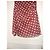 Autre Marque Vestido Curto Bordô com Bolinhas Branco Bordeaux - vista 5