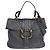 Bulgari Bvlgari Leoni Top Handle Leather Medium Marron