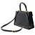 Borsa a tracolla in pelle Gancini Salvatore Ferragamo Nero - vista 3