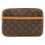 Louis Vuitton Monogram Compiegne 23 Second Bag Clutch Marrom Monograma - vista 2