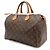 Sac à main Louis Vuitton Monogram Speedy 30 Marron Monogramme - vue 3