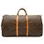 Louis Vuitton Monogram Keepall 60 Boston Tasche Braun Monogramm