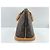 Louis Vuitton Alma Monogram Lace Leather BB Marrom - vista 3