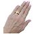 Anillo Cartier, "Trinity", oro amarillo, oro blanco, oro rosa. - vista 4
