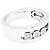 Anillo Messika, "Move Joaillerie", oro blanco, diamantes. - vista 4