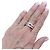 Anillo Messika, "Move Joaillerie", oro blanco, diamantes. - vista 5