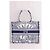 Autre Marque Cabas Book tote medium bleu - vue 4