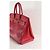 Bolsa Hermès Birkin 35 em couro epsom vermelho - vista 3