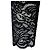 Autre Marque Body transparente bordado Marvel Preto - vista 10