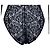 Autre Marque Body transparente bordado Marvel Preto - vista 6