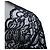 Autre Marque Body transparente bordado Marvel Preto - vista 8