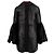 Autre Marque Camicia Diliborio con manica plissettata Nero