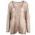 Autre Marque Collection Privée Bead Embellished Jacket Golden
