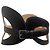 Ceinture Alexander McQueen noire T.85 Black