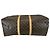 Louis Vuitton Keepall Monogram Canvas 60 Marron - vue 3
