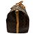 Louis Vuitton Keepall Monogram Canvas 60 Marron - vue 5