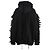 Autre Marque Sudadera negra Diliborio con detalles calados Negro - vista 2