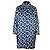 Autre Marque Moel Bosh Ikat Steppmantel Blau Weiß