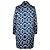Autre Marque Moel Bosh Ikat Steppmantel Blau Weiß - Ansicht 3