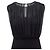 Plisseekleid Alice + Olivia Schwarz - Ansicht 3