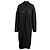Y3 Cut Up Wollmantel Schwarz
