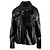 Autre Marque Diliborio Jacke Schwarz mit Medaillen Polyurethan