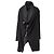 Rick Owens Asymmetrische Jacke Schwarz