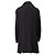 Rick Owens Asymmetrische Jacke Schwarz - Ansicht 3