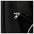 Rick Owens Asymmetrische Jacke Schwarz - Ansicht 6