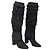 Botas con flecos Aquazzura Negro - vista 4