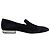 Autre Marque Mocasines Collection Privée Black Negro