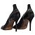 Autre Marque Décolleté aperte in pelle nera Premiata Nero - vista 3