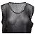 Autre Marque Cutulicult Leder-Longtop mit Cut-outs - Ansicht 4