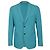 Autre Marque Blazer de algodão verde