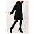 Autre Marque Diliborio Cape-Jacke mit Verzierungen Schwarz - Ansicht 2