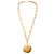 Chanel Halskette mit Medaillon Golden - Ansicht 3