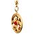 Chanel Halskette mit Medaillon Golden - Ansicht 5