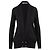 Autre Marque Jucca Strickjacke Schwarz Doppelreihig